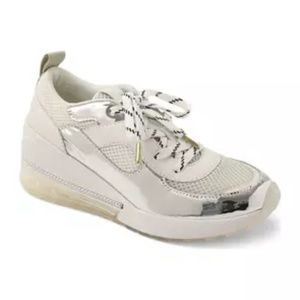 BCBG Sneakers, Weddi Wedge Sneakers Style #: GN204812, size 7.5